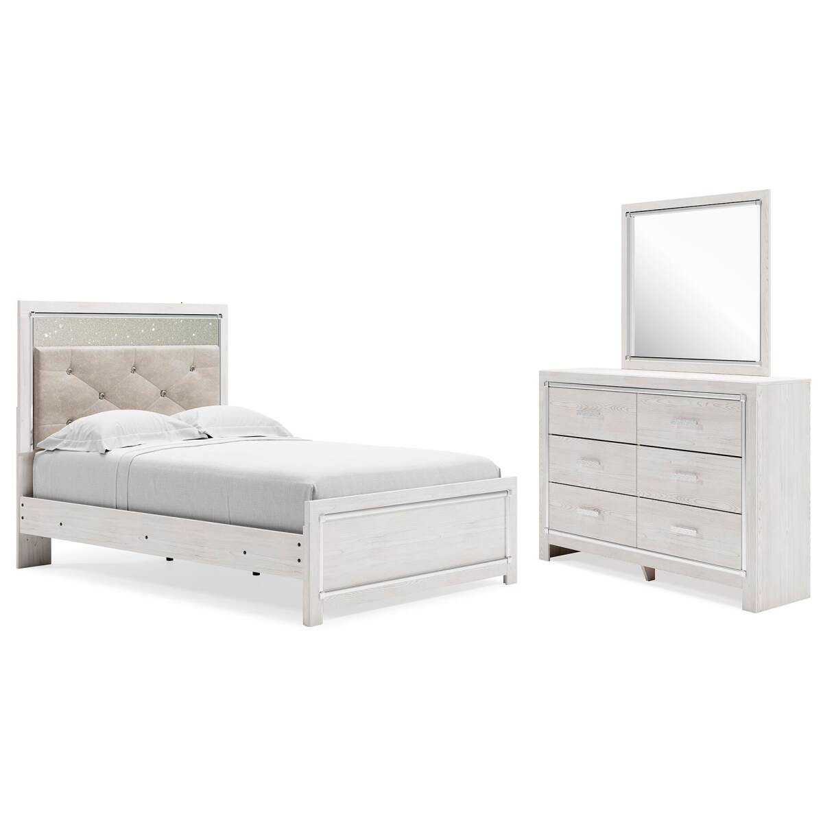 599d056d875ad3b2aa6a2bddc7d13ad5 Altyra Full Panel Bed, Dresser and Mirror - Image 1