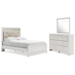 Altyra Full Panel Bed, Dresser and Mirror