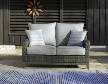 59a71b979b506ca9e46556397c6c996c Elite Park Outdoor Loveseat with Cushion - Image 1