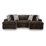 Midnight-Madness 3-Piece Double Chaise Sectional