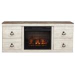 Willowton 4-Piece Entertainment Center with Electric Fireplace - Image 4