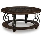 Frallyn Coffee Table and 2 Ends - Image 7