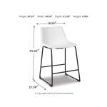 Centiar Counter Height Bar Stool - Image 8