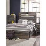 Drystan Full Panel Bed with 4 Storage Drawers - Image 6