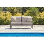 Ocean Beach Outdoor Loveseat with Cushion - Image 3