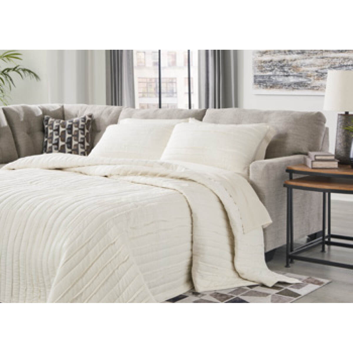 5b424958668d760a60bf1c8f52de5af6 Mahoney Right-Arm Facing Full Sofa Sleeper - Image 1