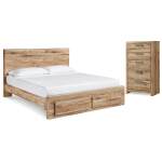 Hyanna Queen Panel Storage Bed and Chest