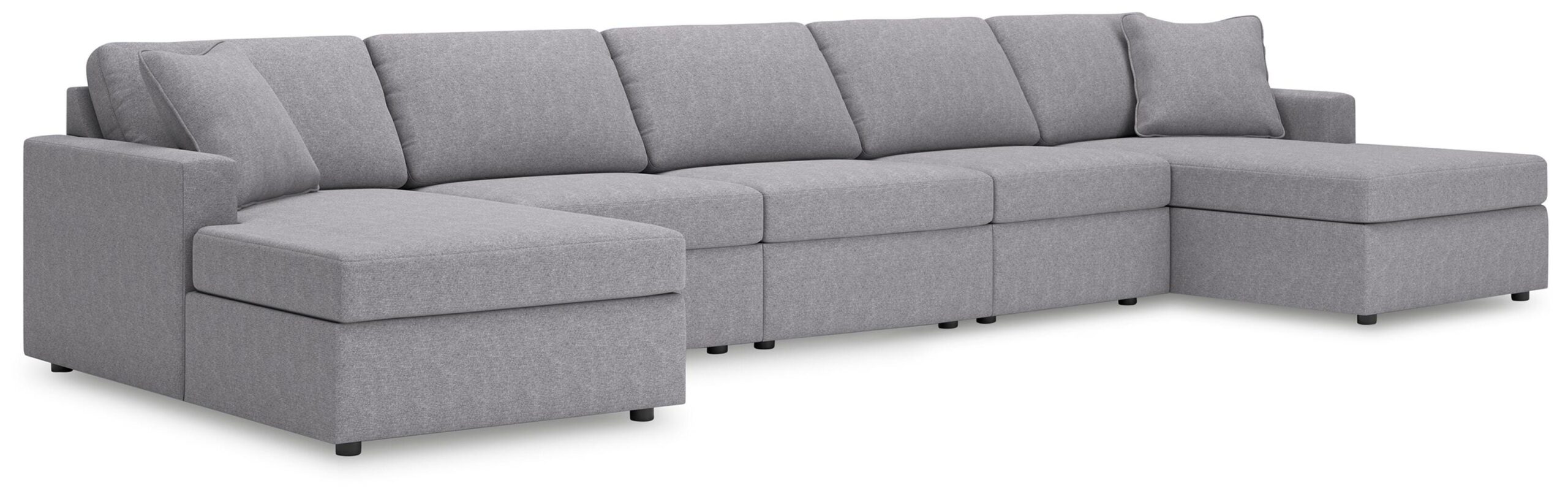 5bc09af00c5e953af32e8d5317c80827 Modmax 5-Piece Double Chaise Sectional - Image 1