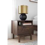 Calverson Queen Panel Platform Bed with Dresser and Nightstand - Image 26