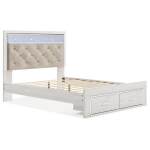 Altyra Queen Upholstered Panel Storage Bed, Dresser and Mirror - Image 16