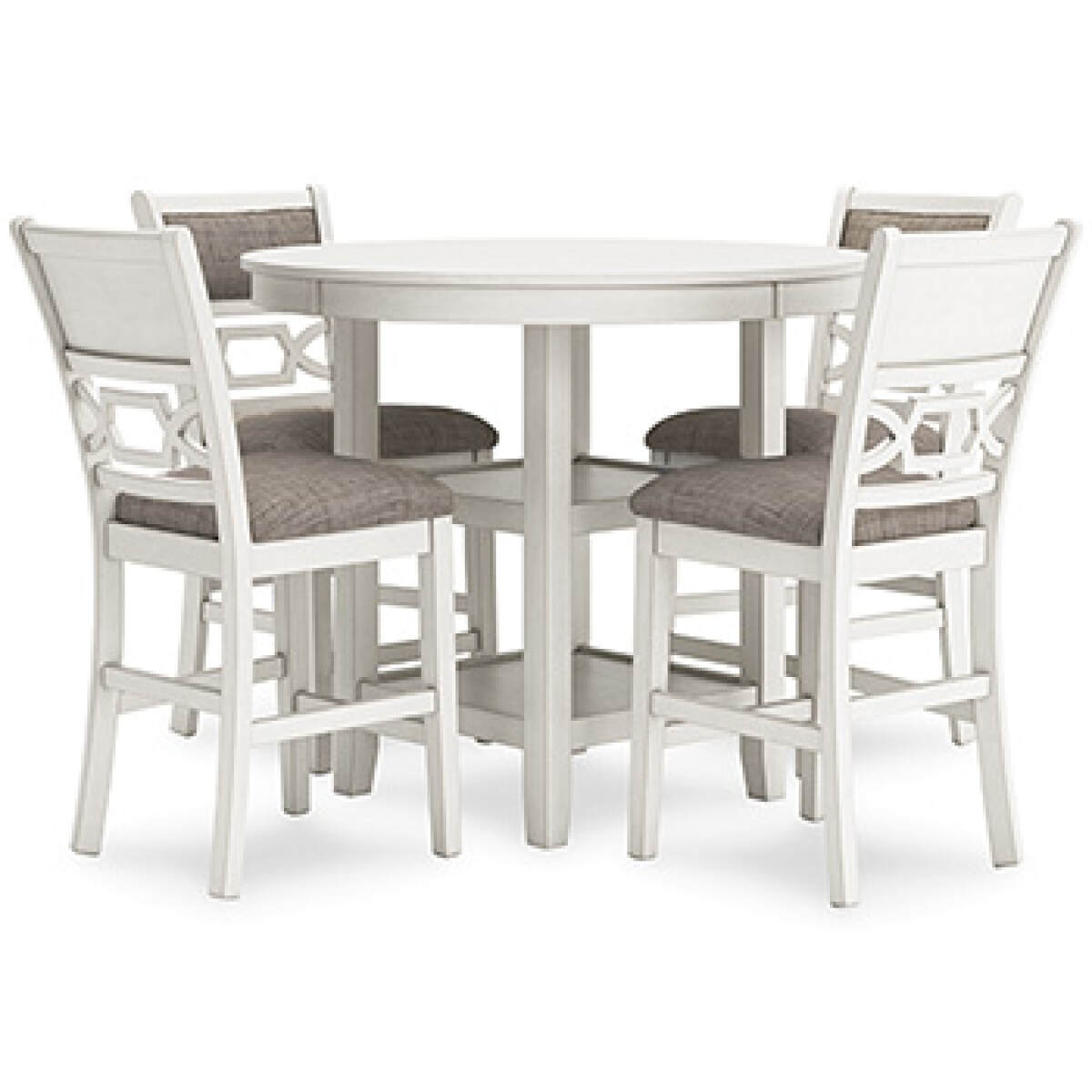 5c8ae20f6a8cdb7ae6da2440bb542fdb Erinberg Counter Height Dining Table and 4 Barstools (Set of 5) - Image 1