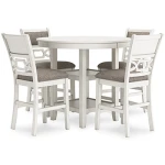 Erinberg Counter Height Dining Table and 4 Barstools (Set of 5)