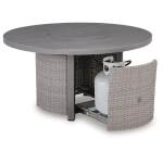 Half Moon Beach Outdoor Fire Pit Table - Image 6
