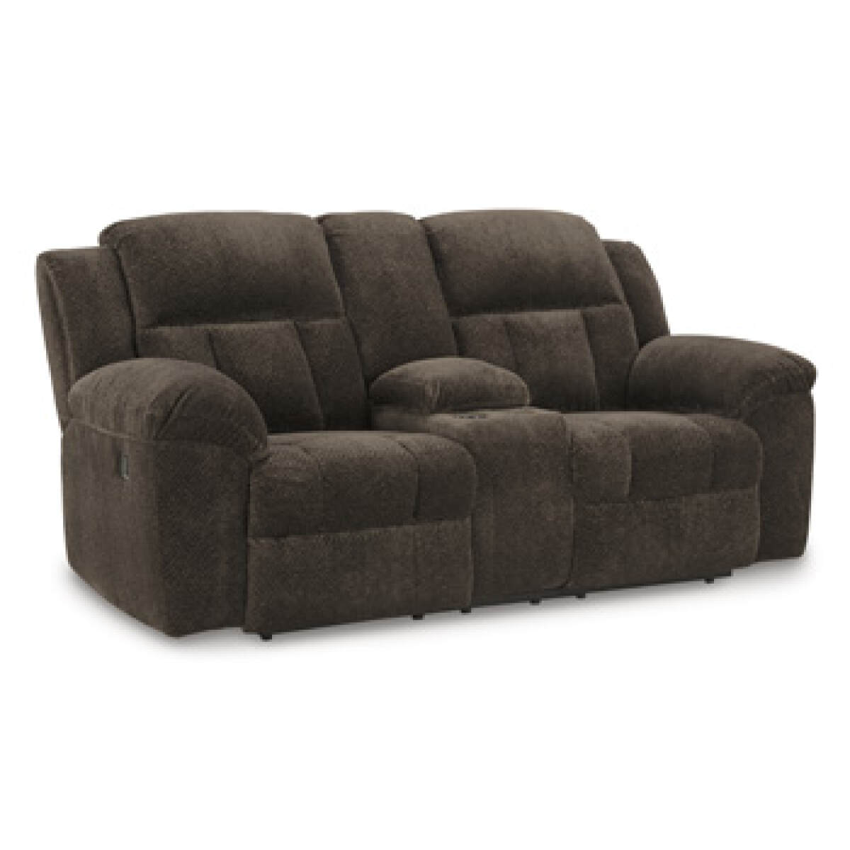 5cc1fdb6d8d292265c3afec29ebdae0a Frohn Reclining Loveseat with Console - Image 1