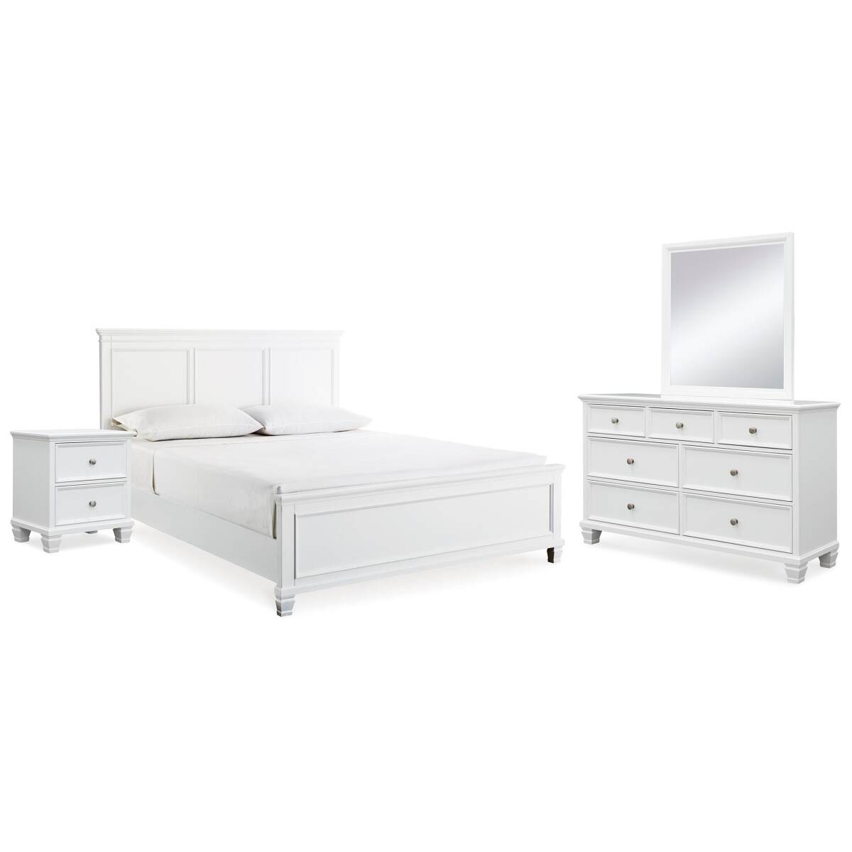 5d821b372826b0835ffe43adbb541a77 Fortman King Panel Bed, Dresser, Mirror and Nightstand - Image 1