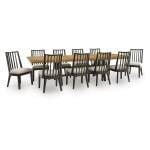 Galliden Extension Dining Table and 10 Chairs