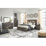Drystan Queen Bookcase Bed with 2 Storage Drawers - Image 4