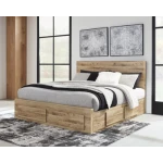 Hyanna King Panel Storage Bed with 1 Under Bed Storage Drawer