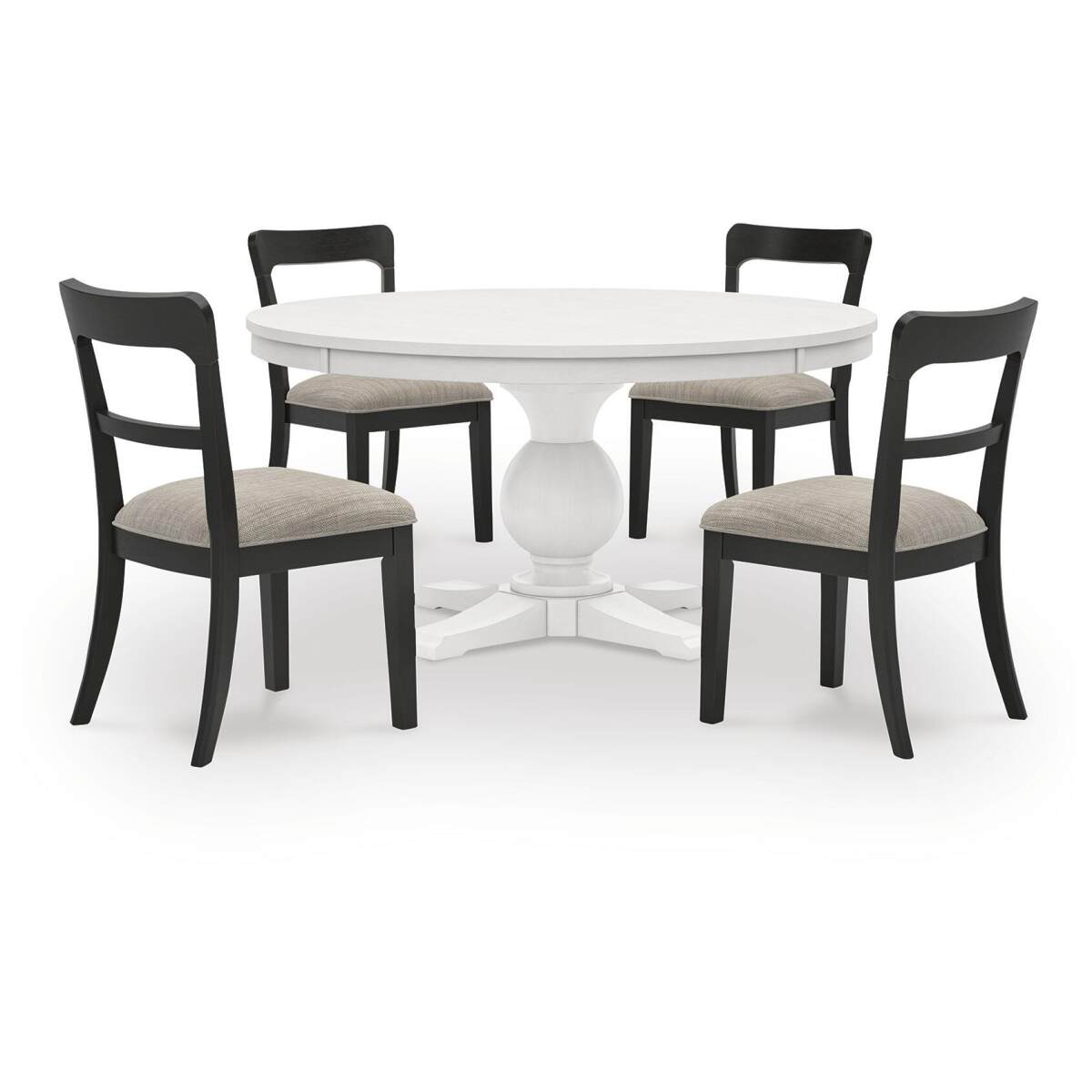 5e2e1a1b51ccf2198796eeebd7579746 Greddinton Dining Table and 4 Chairs - Image 1