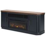 Landocken 83" TV Stand with Electric Fireplace - Image 4