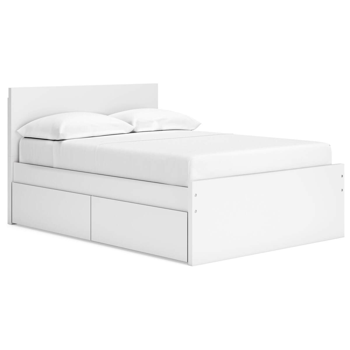 5eca2bd635bc61ffbd9c296fc5fa9cbb Onita Full Panel Platform Bed with 1 Side Storage - Image 1