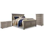 Lettner King Panel Bed, Chest and 2 Nightstands - Image 2