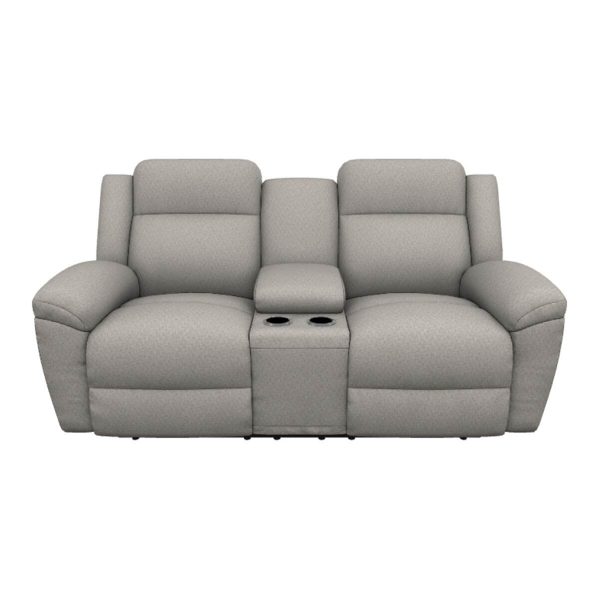 5f4728a402a36672aafc877a844c8a28 Joel Power Reclining Loveseat w/ Headrest, Lumbar & Console - X49761 - Image 1