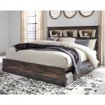 Drystan King Bookcase Storage Bed, Dresser, Mirror, Chest and 2 Nightstands - Image 17
