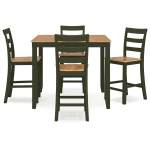 Gesthaven Counter Height Dining Table and 4 Barstools (Set of 5) - Image 4