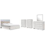 Altyra King Storage Bed, Dresser, Mirror and 2 Chests