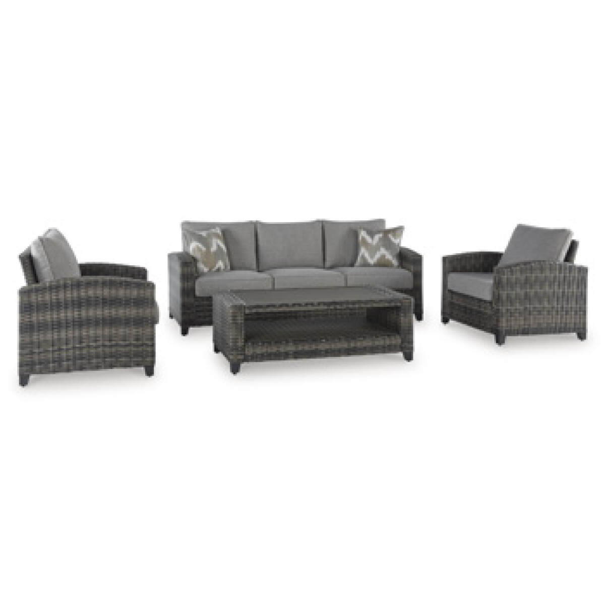 602d869a8b6765bcaf4028ff9db7aca8 Oasis Court Outdoor Sofa/Chairs/Table Set (Set of 4) - Image 1