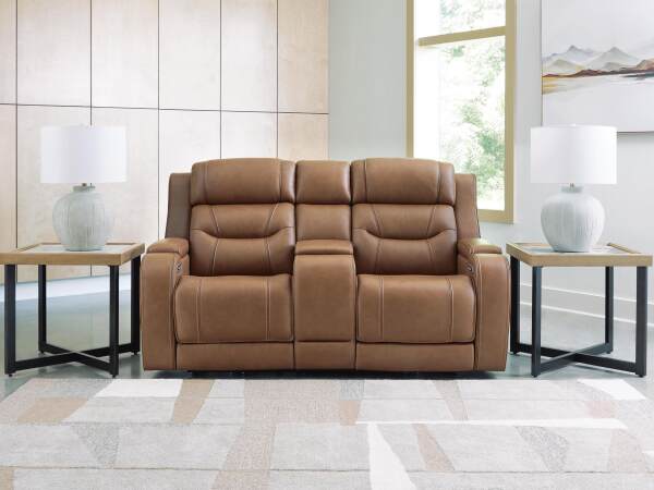 Knightington Power Reclining Loveseat with Audio Seating - Image 3