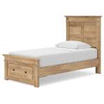 Makidern Twin Panel Storage Bed, Dresser and Mirror - Image 16