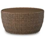 Double Point Outdoor Coffee Table - Image 2