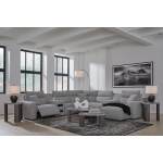 Modmax II 7-Piece Power Reclining Sectional with Chaise and Audio Consoles - Image 4