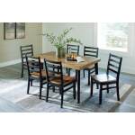 Blondon Dining Table and 6 Chairs (Set of 7) - Image 10