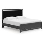 Zuraleus King Upholstered Panel Platform Bed