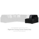 Midnight-Madness Right-Arm Facing Corner Chaise - Image 3