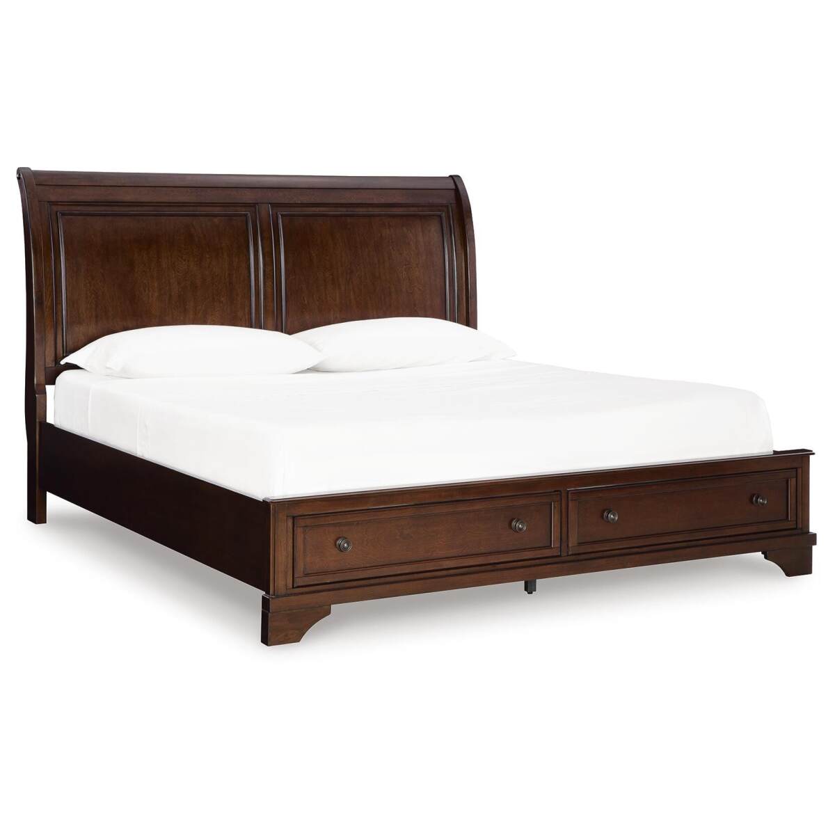 61b3ccae89f57fe682e52e5a85fbcc5c Trellington King Sleigh Storage Bed - Image 1