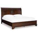Trellington King Sleigh Storage Bed