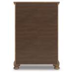 Feddinger Queen Panel Bed, Dresser, Mirror, Chest and 2 Nightstands - Image 13