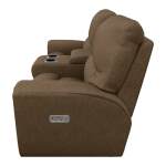 Cassian Power Reclining Loveseat w/ Headrest, Lumbar & Console - X49802 - Image 3