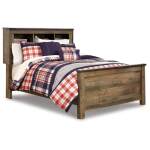 Trinell Full Bookcase Panel Bed
