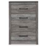 Bronyan King Panel Bed, Dresser, Mirror, Chest and 2 Nightstands - Image 4