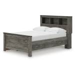 Frandern Full Bookcase Panel Bed with Storage - Image 4