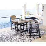 Fairen Trail Outdoor Counter Height Dining Table with 2 Barstools - Image 2