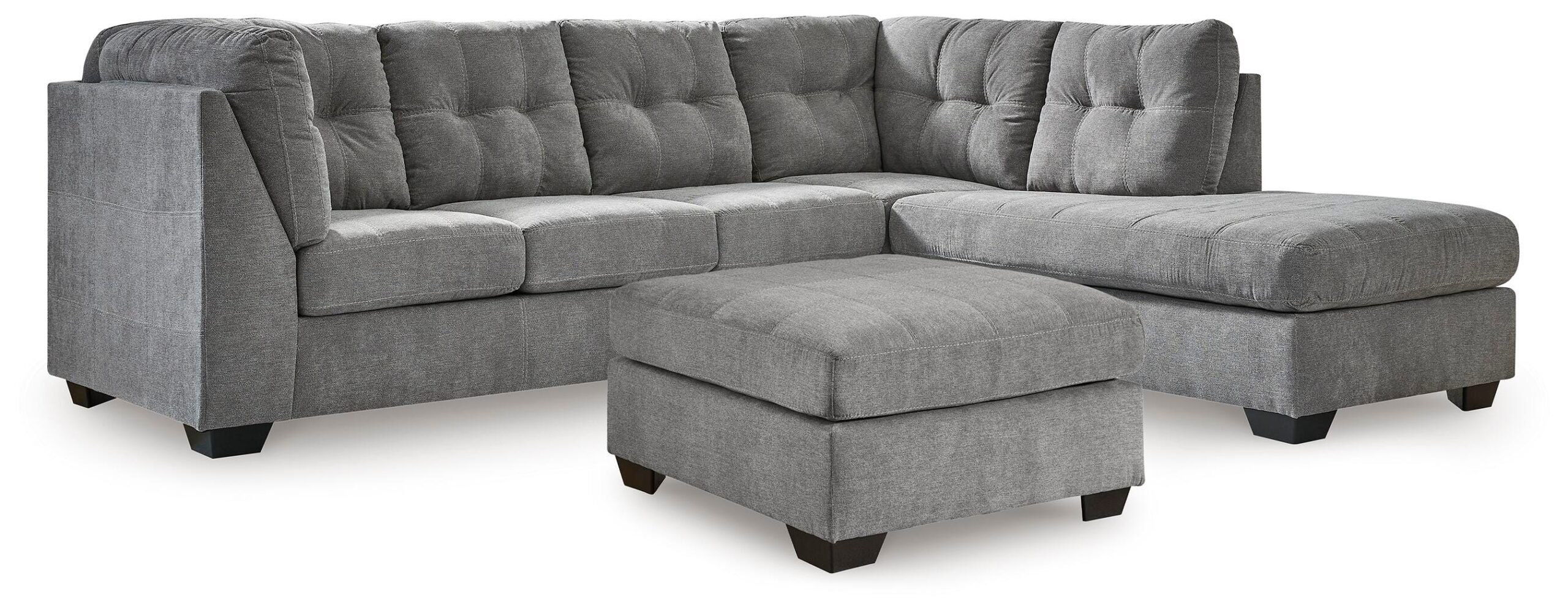 62c72ff631b331bfbd0f79d43e355cb6 Marleton 2-Piece Sectional and Ottoman - Image 1