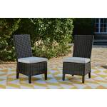 Beachcroft Outdoor Side Chair with Cushion (Set of 2) - Image 3