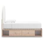 Arloster Twin Upholstered Panel Bed with Storage - Image 10