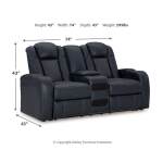 Fyne-Dyme Power Reclining Sofa, Loveseat and Recliner - Image 19
